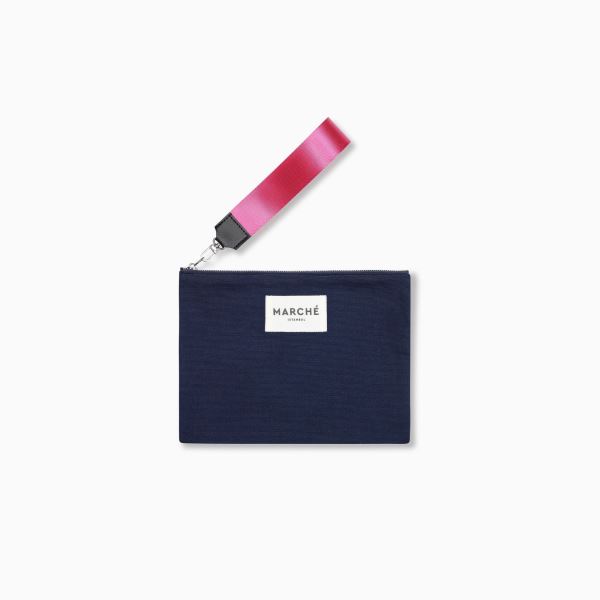 Lacivert Navy Clutch